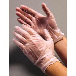 Products for SUNLESS Tanning: Vinyl Gloves (1 pair)