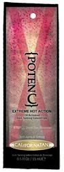 AWESOME Sunbed Tanning Accelerator Lotions: Poten_C Step 2 Hot Action 15ml Packette