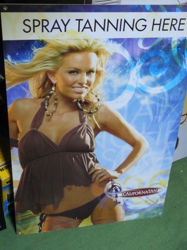 California Tan Spraytanning Here Poster F 08