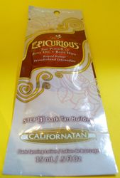 Pure Tanning Lotion Sachets: Epicurious Rose with Rose Oil + Rose Hips Step 1 15ml Packette