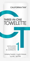 Products for SUNLESS Tanning: CT Three-In-One Towelette