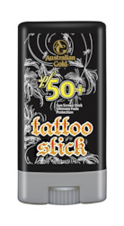 Sunscreens & Sunblocks: Australian Gold SPF50+ Tattoo Stick
