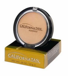 Products for SUNLESS Tanning: Sunless Bronzing Powder Compact with Brush & Mirror