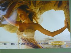 California Tan True North Of Tanning Poster F 09