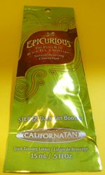 Bronzer Tanning Lotion Sachets: Epicurious Black Tea & Shiitake Step 2 15ml Packette