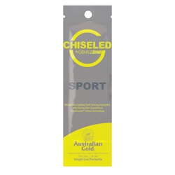 Bronzer Tanning Lotion Sachets: Chiseled by G Gentlemen 15ml Bronzer Lotion